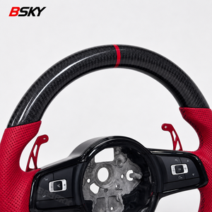 Volante de Fibra de Carbono de Instalación No Destructiva Compatible con Volkswagen BORA, BORATDI, CADDY, <span class=keywords><strong>GOLFGTD</strong></span>, GOLFGTI, GOLFSDI - Product Image 4