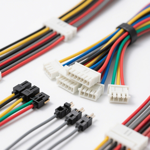 <b>Cable</b> Asssemblies with multi-pin connector PVC Insulated Copper Core Cheap Economic Electronic Wiring Harness - Product Image 1