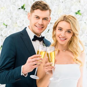 Lot <span class=keywords><strong>de</strong></span> 16 flûtes à <span class=keywords><strong>champagne</strong></span> en plastique transparent <span class=keywords><strong>de</strong></span> 6 oz, jetables, rigides, design monobloc, vente en gros - Product Image 4