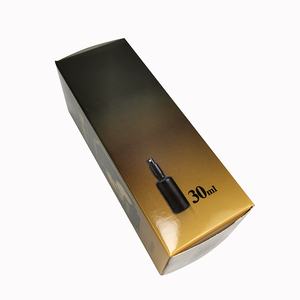 Custom logo retail 350gsm art paper cosmetic product packaging box