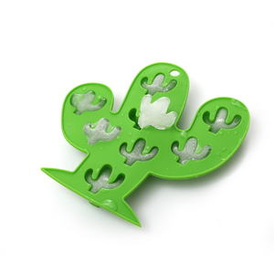 Barato bandejas de cubitos de hielo molde de silicona reutilizable silicona <span class=keywords><strong>Cactus</strong></span> bandeja de cubitos de hielo molde de silicona molde de hielo - Product Image 2