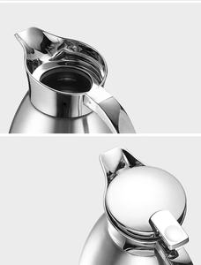 Service isotherme à double paroi en acier inoxydable, bouilloire à thé, <span class=keywords><strong>carafe</strong></span> à <span class=keywords><strong>eau</strong></span>, carope, sous vide, pour l'europe du royaume-uni - Product Image 5