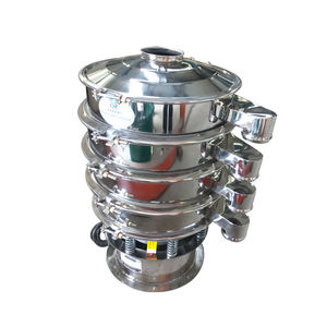 Hygienic Stainless Steel Rotary <b>Vibrating</b> <b>Screen</b> with Motor for High Efficiency Food Processing Dairy Confectionery 80-600 Mesh - Product Image 2