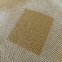 325G spuitgeverfde wafelraster T-shirt met losse rand, groothandel, op maat gemaakt