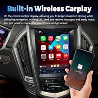 Écran tactile multimédia GPS 4G WiFi CarPlay DSP, navigation 2DIN, Android Auto, lecteur CD, amplificateur, 1 an, Cadillac SRX 2009-2012
