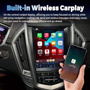 Reproductor Multimedia 4G WIFI Carplay con Navegación GPS, Reproductor de Video 2 Din, Radio para Auto Tesla con Pantalla Android para Cadillac SRX 2009-2012 - Product Image 6