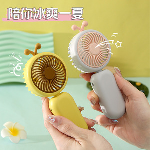 Mini ventilador portátil de mano con cordón, recargable, alimentado por USB, motor de CC, motor con escobillas, 152x65x42mm, para uso en exteriores - Product Image 4