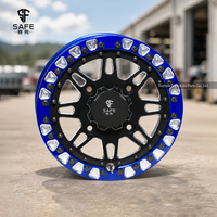 Jantes UTV forgées sur mesure 6061-T6 Beadlock 14/15 pouces 4x137, roues légères tout-terrain pour Polaris UTV