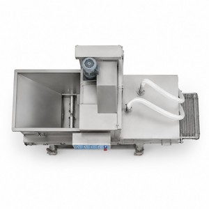Pépite de poulet escalope <span class=keywords><strong>pain</strong></span> Burger miette oignon anneau pâte battage machine - Product Image 2