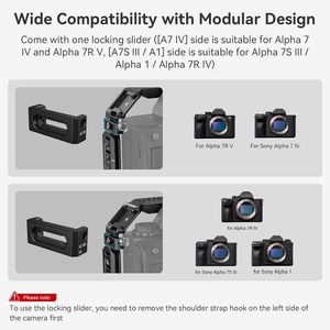   Jaula Completa para Cámara <span class=keywords><strong>Sony</strong></span> A7RV/<span class=keywords><strong>A7IV</strong></span>/A7RIV/Alpha 7 S III/Alpha 1-3667B - Product Image 3