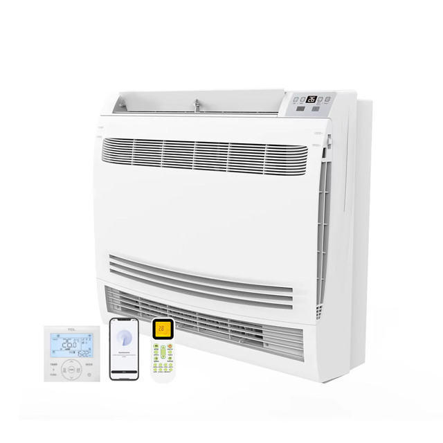 9000BTU Eco-friendly R32 Refrigerant Inverter Floor Standing Console Air Conditioner Class A++ Energy Efficiency Hotel Household