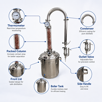 Distillateur d'huiles essentielles haute stabilité 50L-500L – Équipement de distillation pour l'extraction de micro-huiles essentielles à domicile