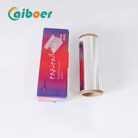 Vente en gros 30 microns 35 microns 40 microns feuille d'aluminium pour narguilé Shisha avec trou 10m 25m