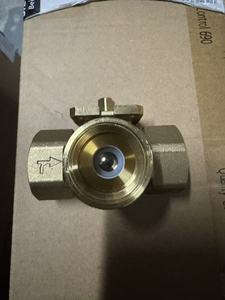 Válvula de Control de Temperatura VBI61.25, Válvula de Bola Motorizada de Latón de 3 Vías con Flujo Proporcional, para HVAC - Product Image 3