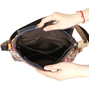 Bolsos cruzados AndoBag de punto para mujer, bolso de mano de cuero genuino, bolso de hombro informal de moda para exteriores 1784 - Product Image 6