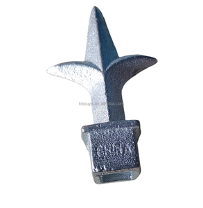 Kare Pickets doğa açık eskrim için kare taban ile OUYA su geçirmez ferforje dökme demir mızrak noktası - Product Image 3