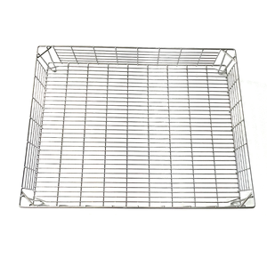 Dây thép không gỉ hàn kim loại lưu trữ giỏ thức ăn vật nuôi chế biến giỏ - Product Image 1