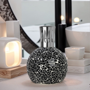 Lámpara de Aromaterapia Catalítica de Mosaico de 400 ml, Quemador de Aceites Esenciales de Vidrio/Metal, Lámpara de Perfume para Uso Aromático - Product Image 5