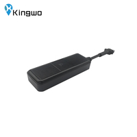Kingwo LT02G 4G Rastreador GPS para Vehículos, Mini Dispositivo de Rastreo para Automóviles, 9-100V Amplio Rango de Voltaje, Posicionamiento GPS LBS
