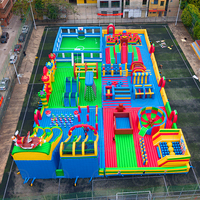 Château gonflable géant Big Bounce pour intérieur et extérieur, trampoline gonflable géant pour enfants, parc d'attractions gonflable