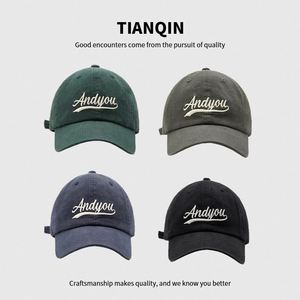 Customization Outdoors Cotton Curved Brim Fashionable Office Lady Style Dad Hat - Product Image 3