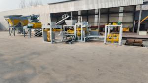 Machine à blocs de béton creux entièrement automatique QT4-15, machine à briques, fabrication de briques, emplois en ligne, travail à domicile - Product Image 3