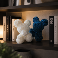 Jouet animal en forme de crabe ermite à grands yeux, imprimé en 3D, avec articulations mobiles - Convient aux enfants - Personnalisé pour les récompenses et les cadeaux d'entreprise