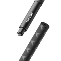 Perche à selfie invisible Insta360 originale de 114 cm, accessoires pour caméra d'action sportive pour X3 Go3 Ace Pro