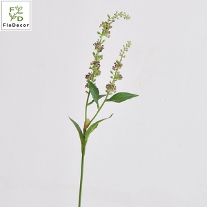 Nuovo Arrivo: Salvia Artificiale in Plastica da 73CM, Verde Viola, Fiore Autunnale per Decorazioni Matrimoniali, Natalizie e Domestiche - Product Image 5