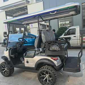 <b>2</b>+<b>2</b> <b>Passenger</b> Golf Cart With Lifted Seats 3500W-7500W Motor Lead Acid/Lithium Battery 30-50Km/h 50-70km Club Car Golf Cart Custo - Product Image 4