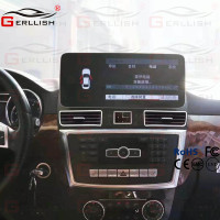 Gerllish Android Autoradio GPS für Mercedes-Benz ML 400/350/320 W166/GL 350/500 mit Integriertem Drahtlosen CarPlay und 1 Jahr Garantie – Original