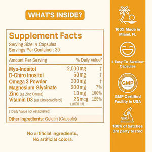 Venta al por mayor de fábrica Omega 3 Cápsulas de vitamina para mujeres Suplementos seguros para mejorar el nivel de hormonas para recién nacidos embarazadas - Product Image 2