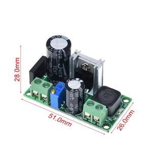 Módulo Convertidor Reductor de Voltaje AC/DC a DC LM2596HV 3V 3.3V 5V 6V 9V 12V 15V 24V DC 5V-50V Ajustable 3A Fuente de Alimentación - Product Image 4
