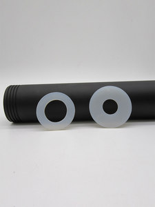 Joint d'étanchéité en silicone blanc de 330 ml pour seringue métallique, joint en verre/anneau en silicone, joint en silicone pour une étanchéité sécurisée - Product Image 1