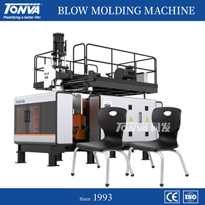 Machine de moulage par soufflage de chaise d'école en plastique empilable - Product Image 6