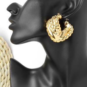 Pendientes de Aro Chapados en Oro de 14k de Cobre de Alta Calidad, Gran Venta en África - Product Image 3
