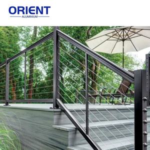 Barandilla de cable de acero inoxidable de alta resistencia Kit completo de barandilla de cable con postes Hardware Pre Easy DIY Install - Product Image 4