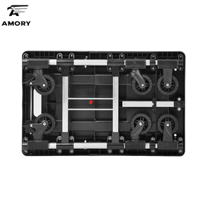150kg Faltbarer Plattformwagen Handkarren Tragbarer Mehrzweckwagen mit 6 Rädern OEM Industriewerkzeuge HC-2S - Product Image 4