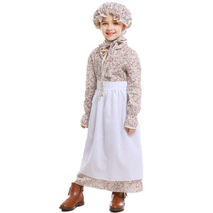 Costumes pour enfants grand-mère loup <span class=keywords><strong>Cosplay</strong></span> Costume conte de fées Costume à thème robes florales pour filles fête Halloween <span class=keywords><strong>Cosplay</strong></span> - Product Image 5
