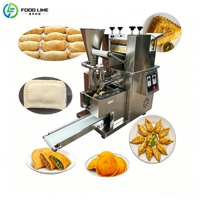 Machine de fabrication entièrement automatique de grandes empanadas, samosas, raviolis et tourtes industrielles pour usine alimentaire