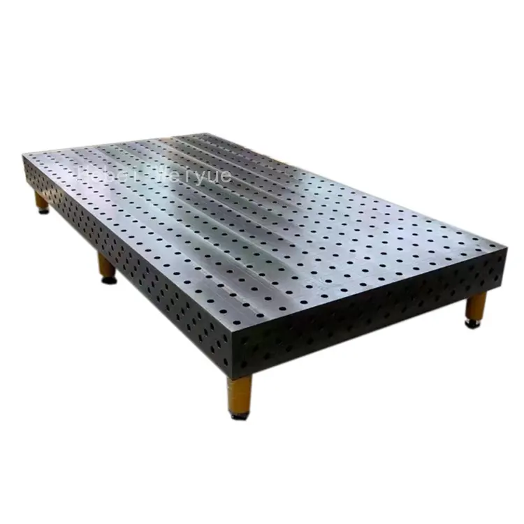 Pièces d'équipement Laser 2D/3D en fonte de haute qualité positionneur de soudage riche en accessoires usines de fabrication de Table de montage Flexible