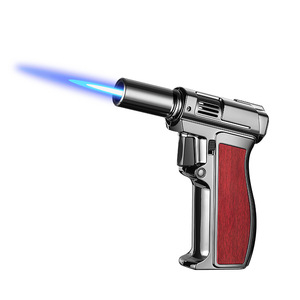 Ngọn Lửa Mạnh Mẽ Nhiệt Độ Cao Torch Mát Độc Đáo Nhẹ Hơn, Mới Lạ Nhẹ Hơn Refillable Butan Bật Lửa - Product Image 4