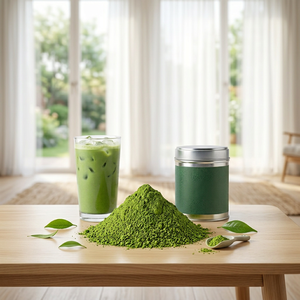 Té Verde Matcha en Polvo de Primera Calidad, Grado Culinario, en Lata, para Smoothies, Repostería y Postres - Product Image 1