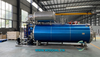 Stérilisateur d'autoclave de cornue de nourriture par lots horizontaux avec les paniers 304 d'acier inoxydable de double porte