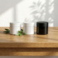 Pot de stockage vide en PET transparent écologique avec bouchon sécurité enfant, pot d'emballage en plastique pour herbes, grains de café, fleurs séchées