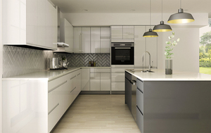 Chất lượng cao Gỗ Hiện Đại Đồ nội thất nhà bếp tủ bếp giá thiết kế hiện đại Stander tủ bếp sản xuất - Product Image 6