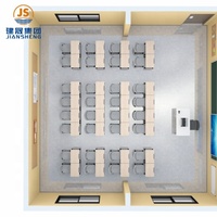 Meubles scolaires modernes réglables en hauteur, ensemble de bureau et de chaise pour salle de classe, mobilier éducatif pour étudiants