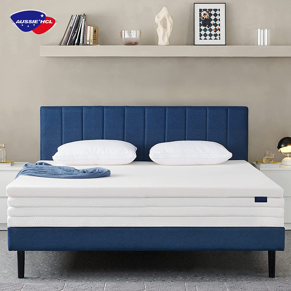 On Sale Cheap Double Beds With Mattress Latex Foam Mattress