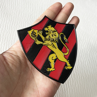 Écusson de club de football NEON, étiquettes autocollantes 3D souples en TPU, logos de marques sportives, transfert thermique pour vêtements de sport