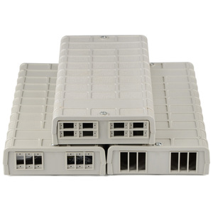 2026 thiết kế mới 6-Port Máy tính để bàn sợi quang thiết bị đầu cuối hộp 8 12 nhựa Wall-Mount Splice Bảng điều chỉnh cho FTTH/FTTx Mạng 6 lõi - Product Image 1